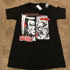 Iron Maiden Marvel T-Shirt - Mens Small. Eddie Wolverine. NWT